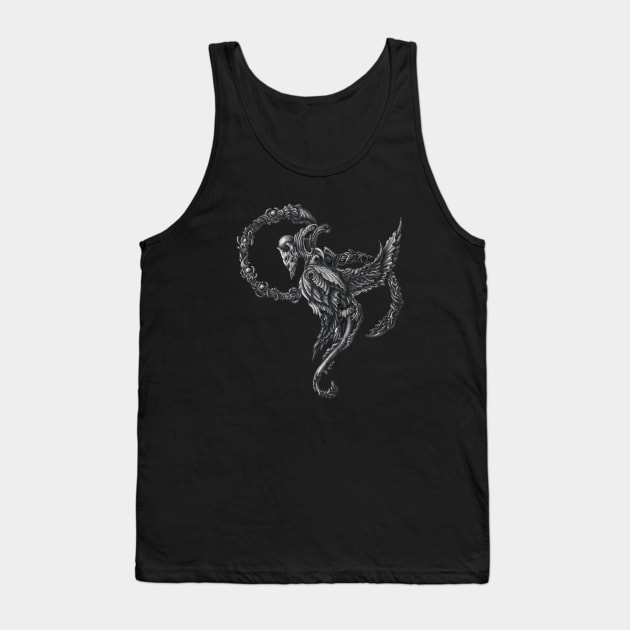 gothic style drawing Tank Top by Hedgeh0g